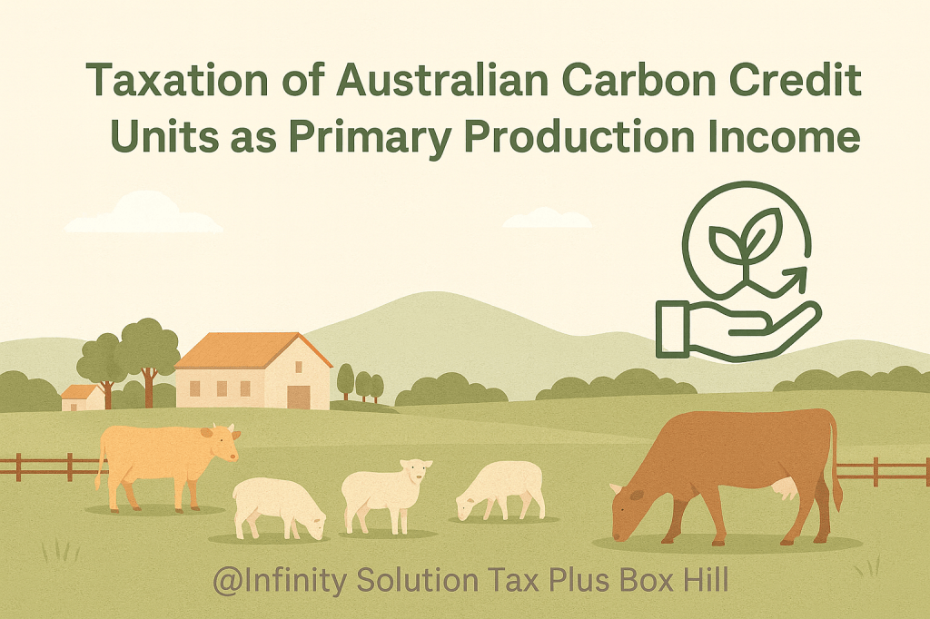Taxation of Australian Carbon Credit Units as Primary Production&nbsp;Income