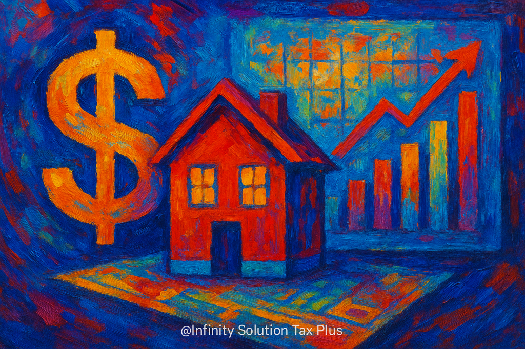 Accountant from Infinite Solution Tax Plus in Box Hill advising a client on financial strategies amid RBA interest rate decisions.