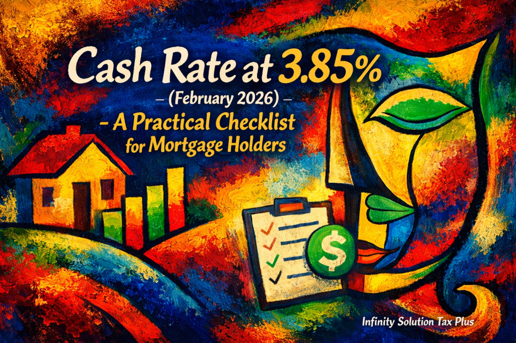 Cash Rate at 3.85% (February 2026) – A Practical Checklist for Mortgage&nbsp;Holders