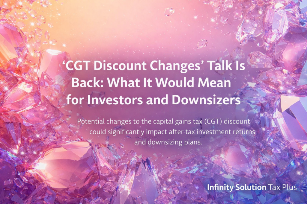 “CGT Discount Changes” Talk Is Back: What It Would Mean for Investors and&nbsp;Downsizers