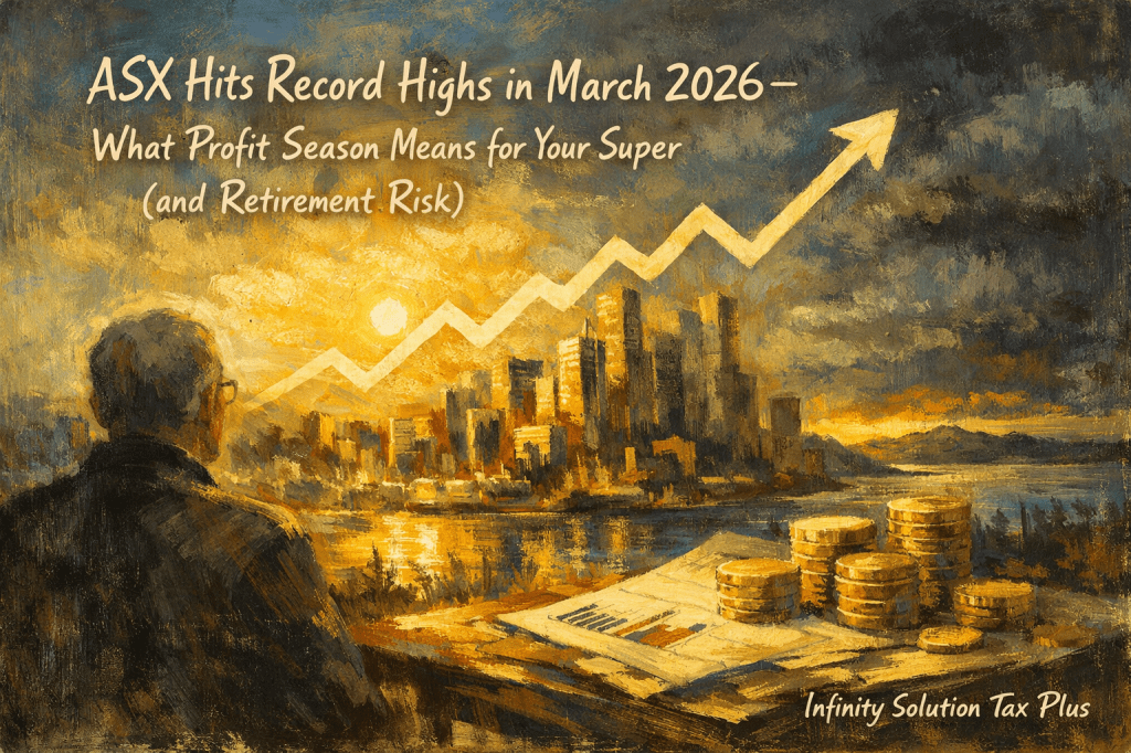 ASX Hits Record Highs in March 2026 – What Profit Season Means for Your Super (and Retirement Risk)