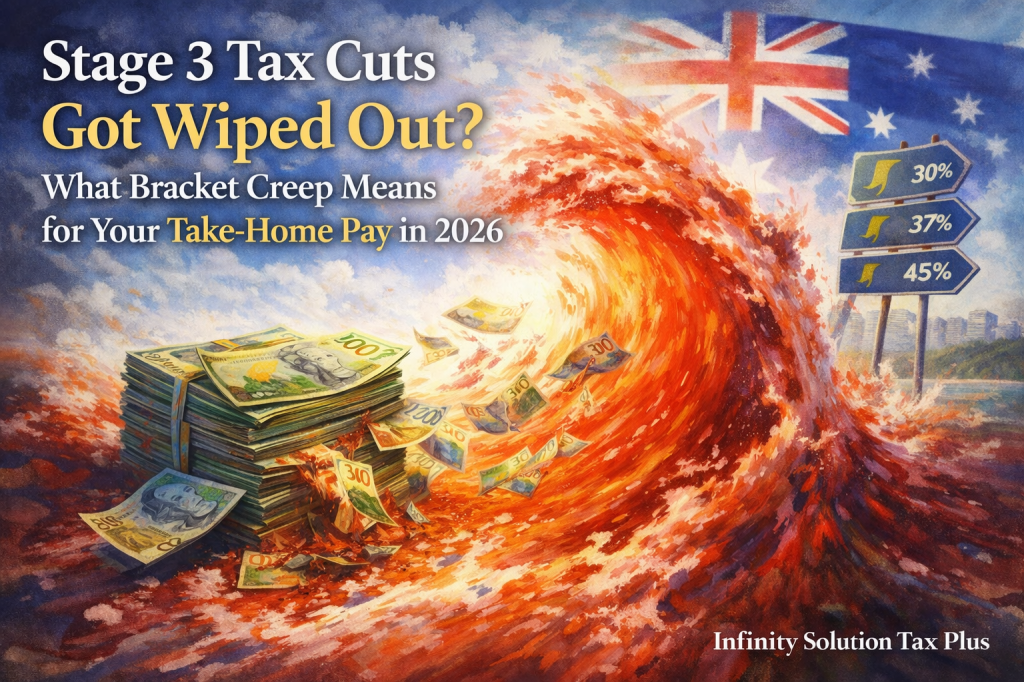 “Stage 3 Tax Cuts Got Wiped Out?” – What Bracket Creep Means for Your Take-Home Pay in 2026