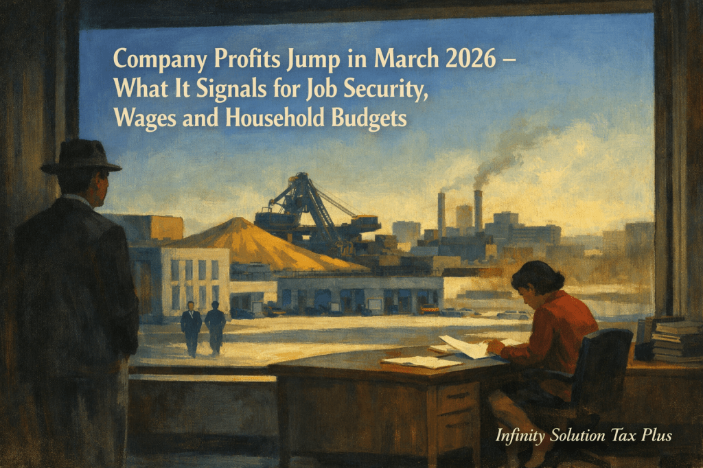 Company Profits Jump in March 2026 – What It Signals for Job Security, Wages, and Household Budgets