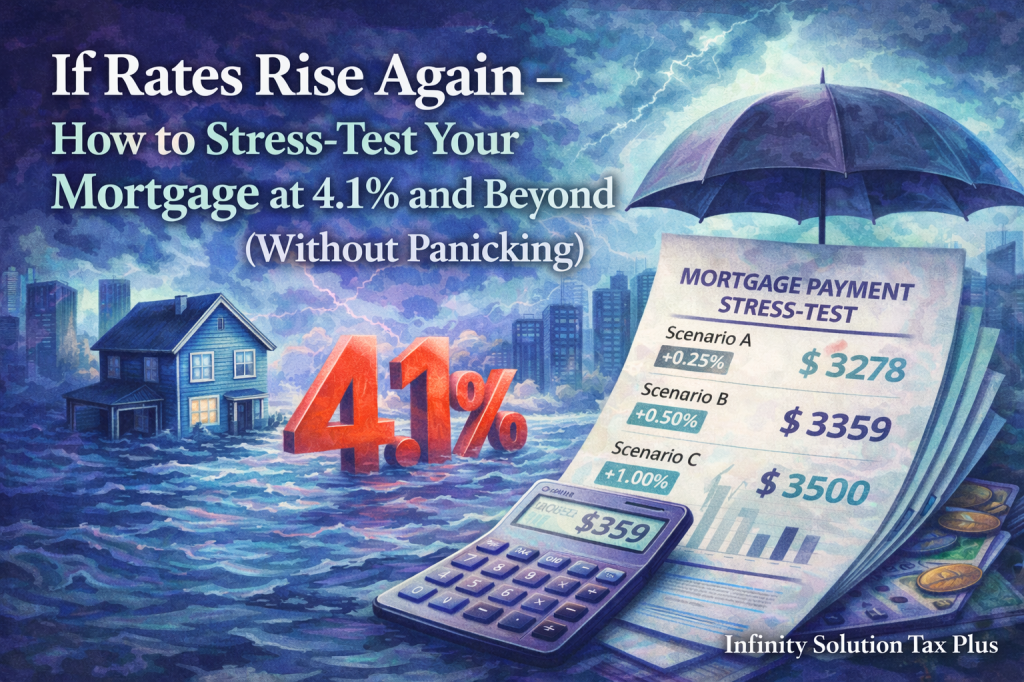 If Rates Rise Again – How to Stress-Test Your Mortgage at 4.1% and Beyond (Without&nbsp;Panicking)