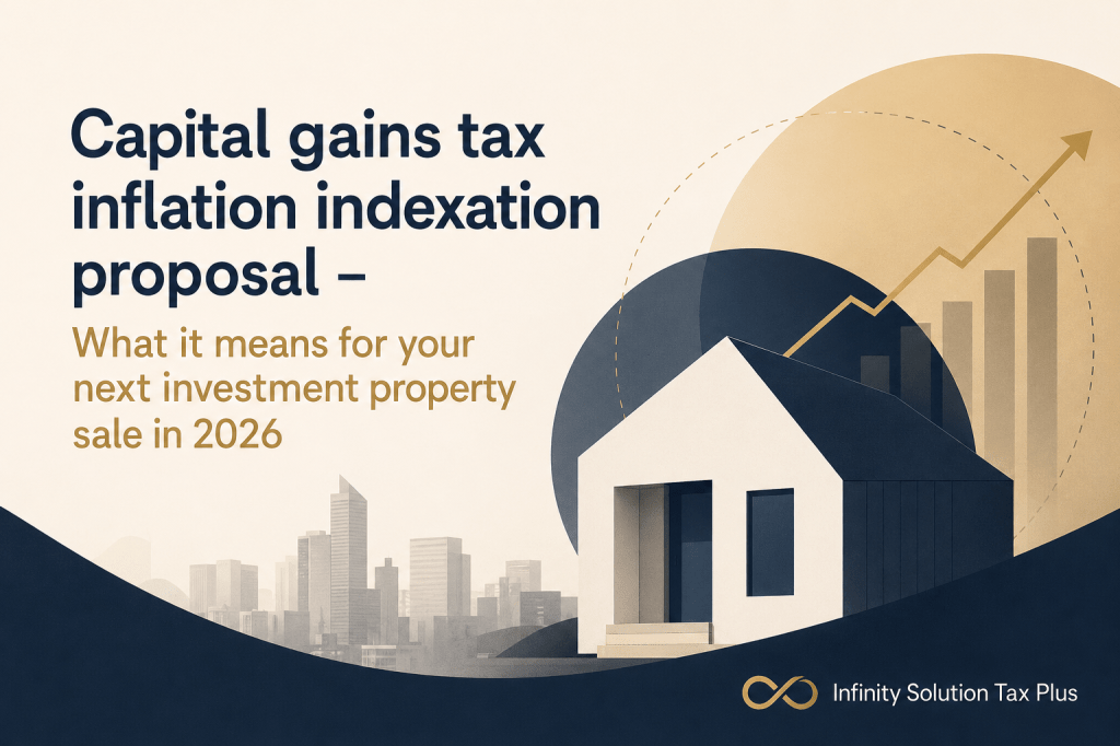 Capital gains tax inflation indexation proposal – What it means for your next investment property sale in&nbsp;2026