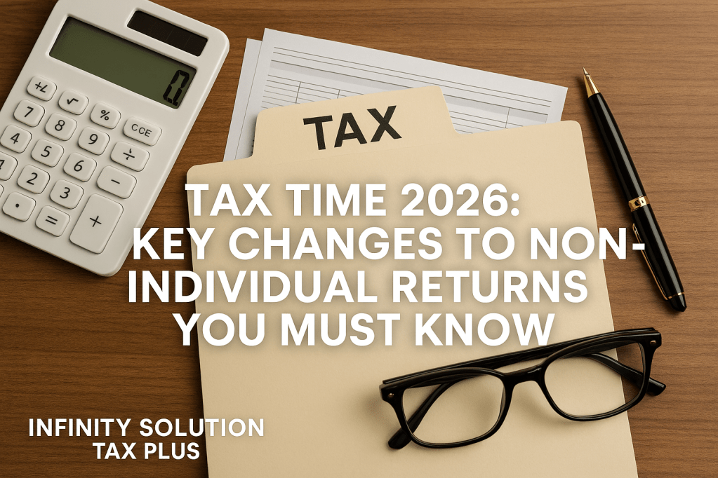 Tax Time 2026: Key Changes to Non-Individual Returns You Must Know