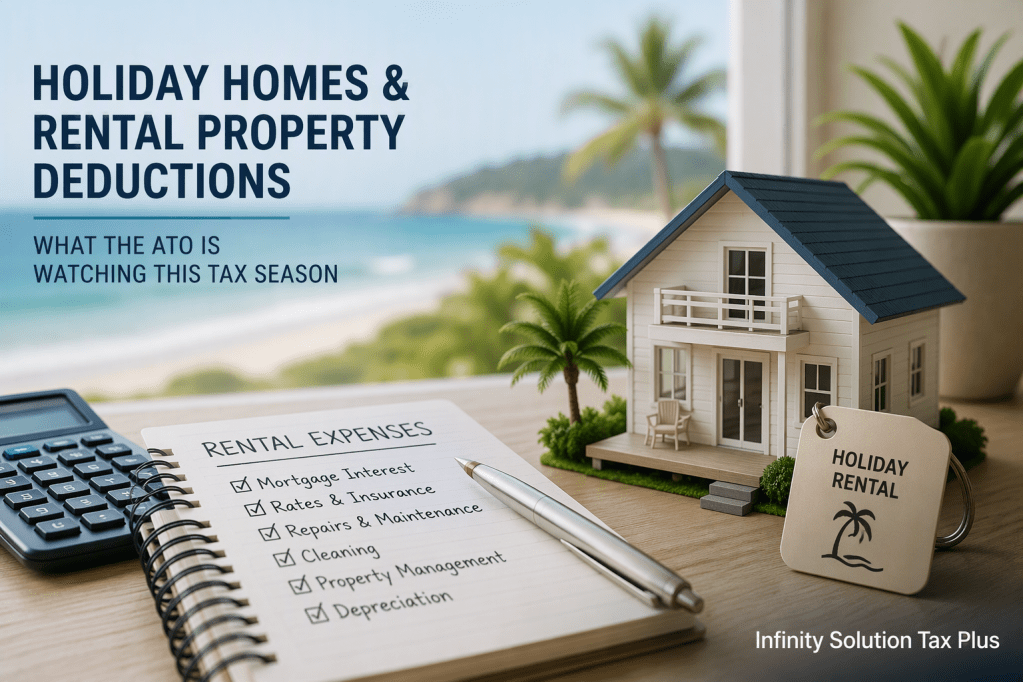 Holiday Homes and Rental Property Deductions: What the ATO Is Watching This Tax&nbsp;Season