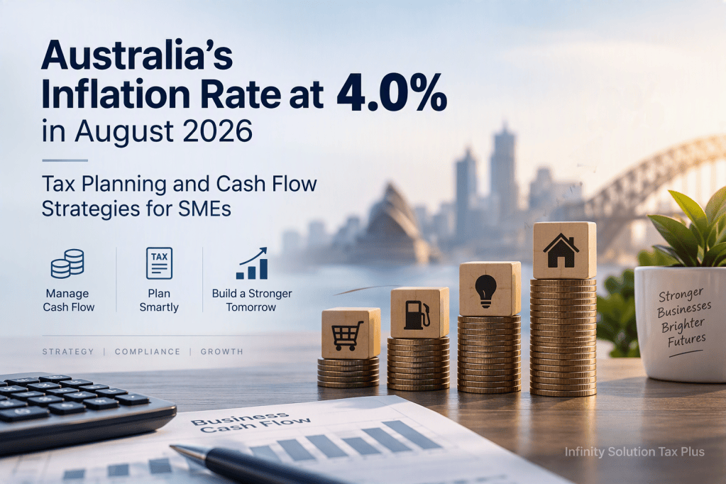Australia’s Inflation Rate at 4.0% in August 2026 – Tax Planning and Cash Flow Strategies for SMEs